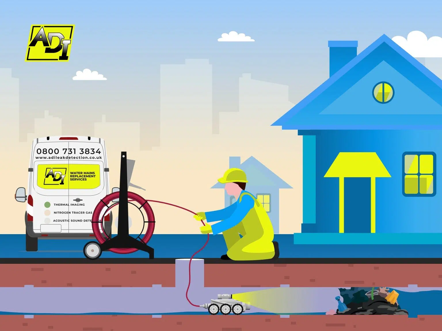 Drainage CCTV Surveys & Investigations Devon